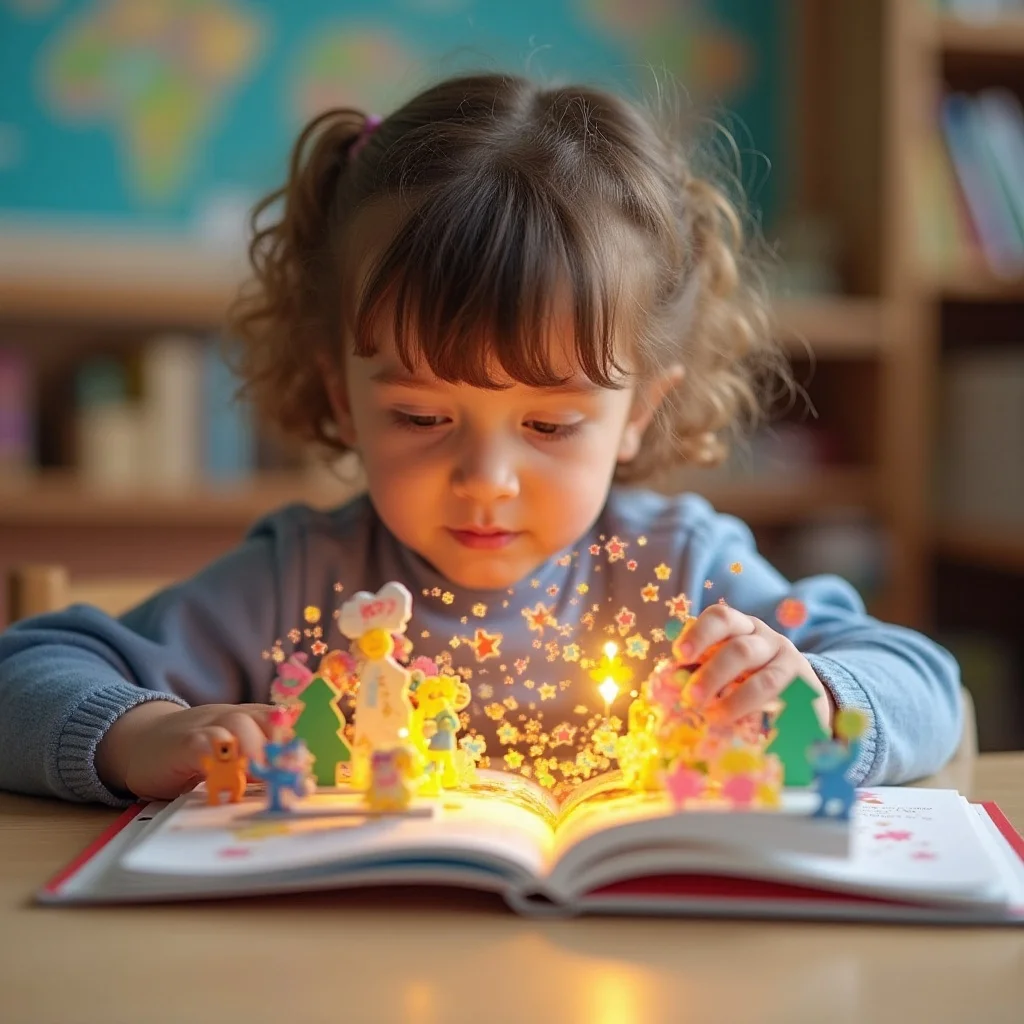 Solutions d'impression de livres d'images pop-up et interactives pour enfants