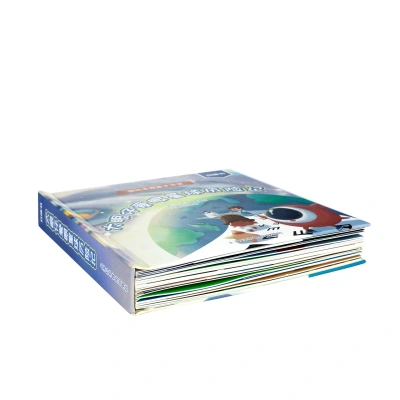 Livre d'aventure 3D Pop-Up-Explorateur aux grands yeux et la planète étoilée