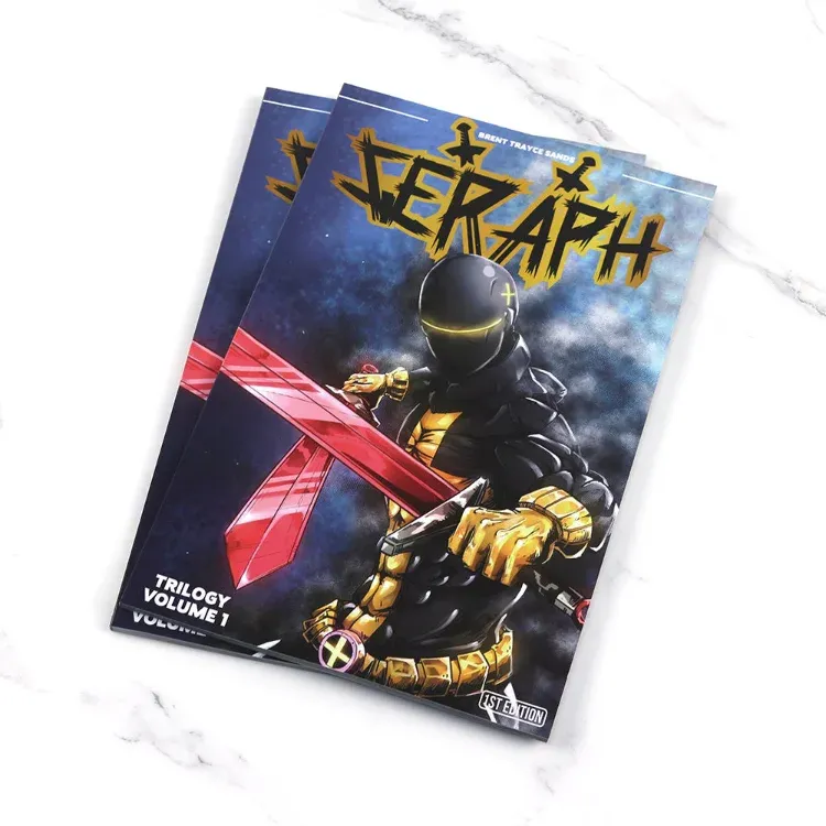 Custom Comic & Manga Book Printing | Full-Color Softcover Services