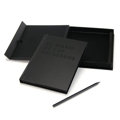 Zestaw notebooków A5 Planner Daily Journal z pudełkiem na pióro