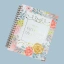 Custom A4 Spiral Wedding Planner – Elegant Floral Design, Durable Paper Cover for Event Planning