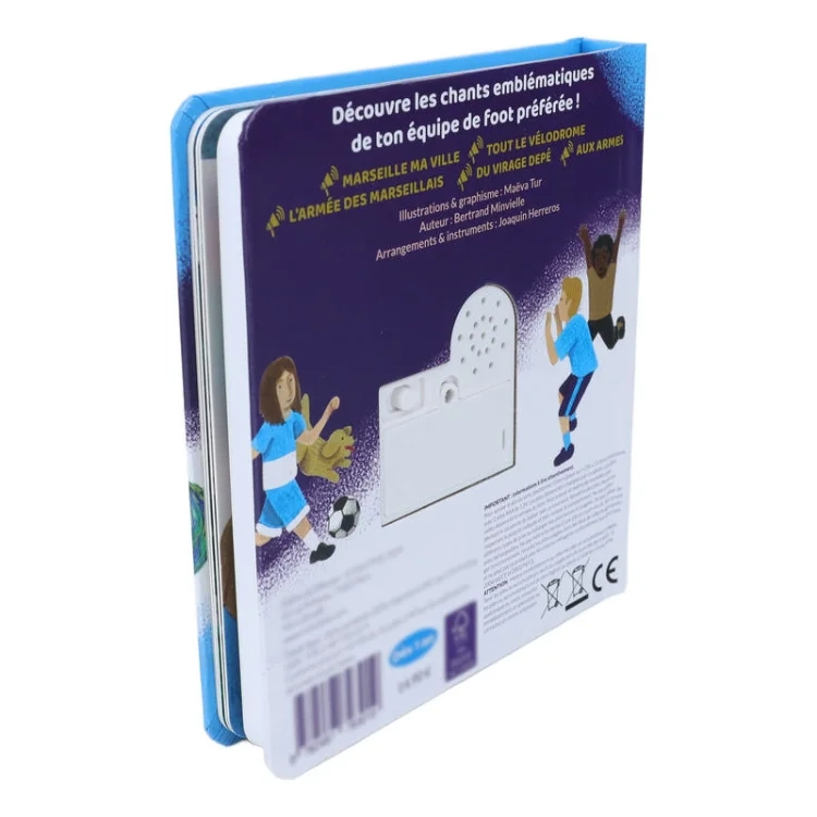 Customized Audio Board Book for Kids – Electronic Sound Feature, Hardcover Design with Interactive Learning