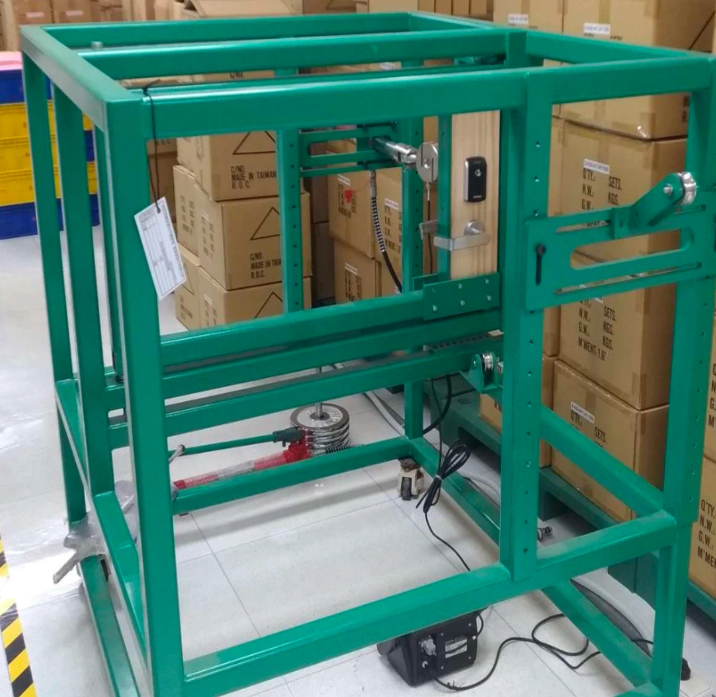 BHMA Lock Strength test machine