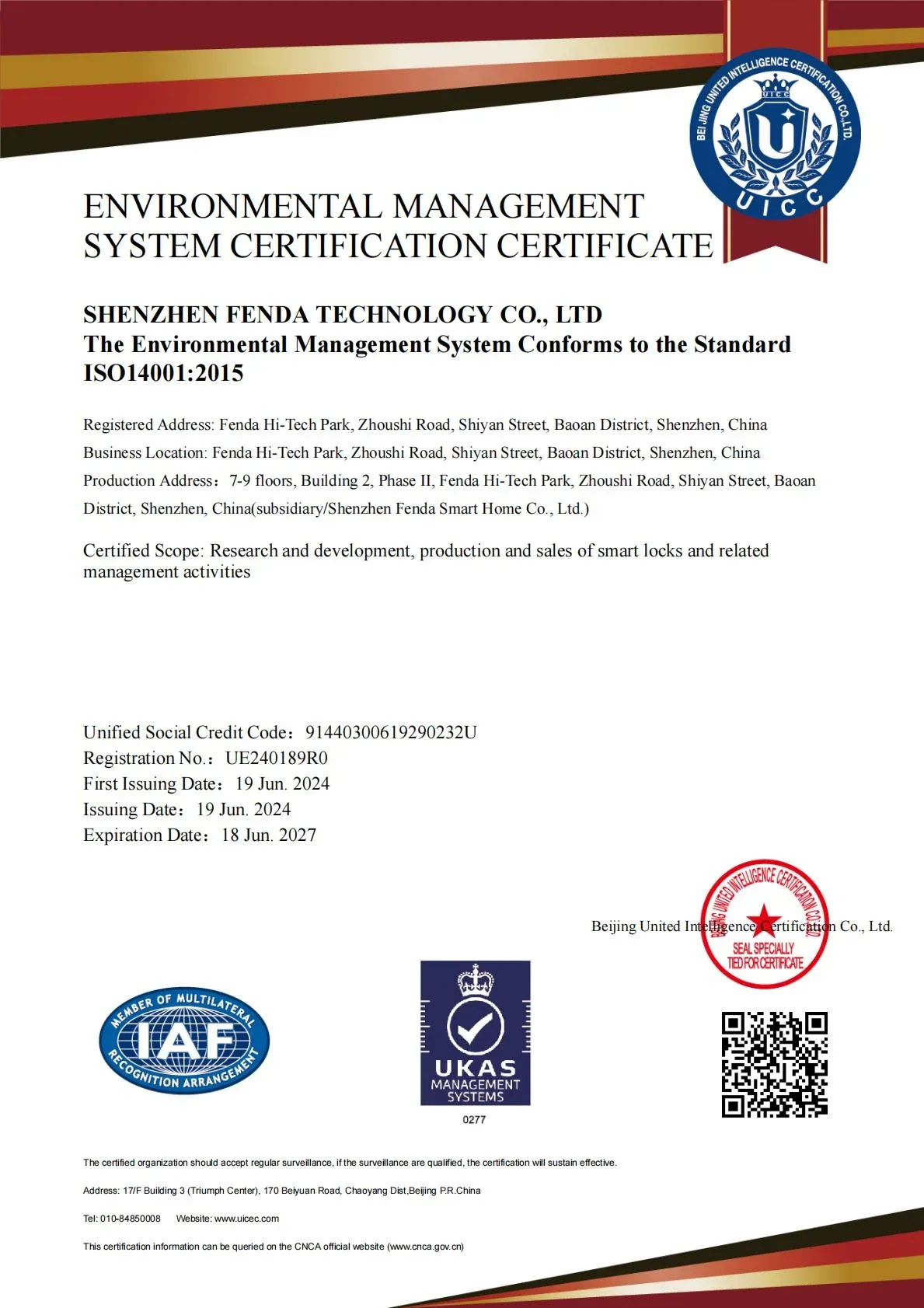 ISO 14001