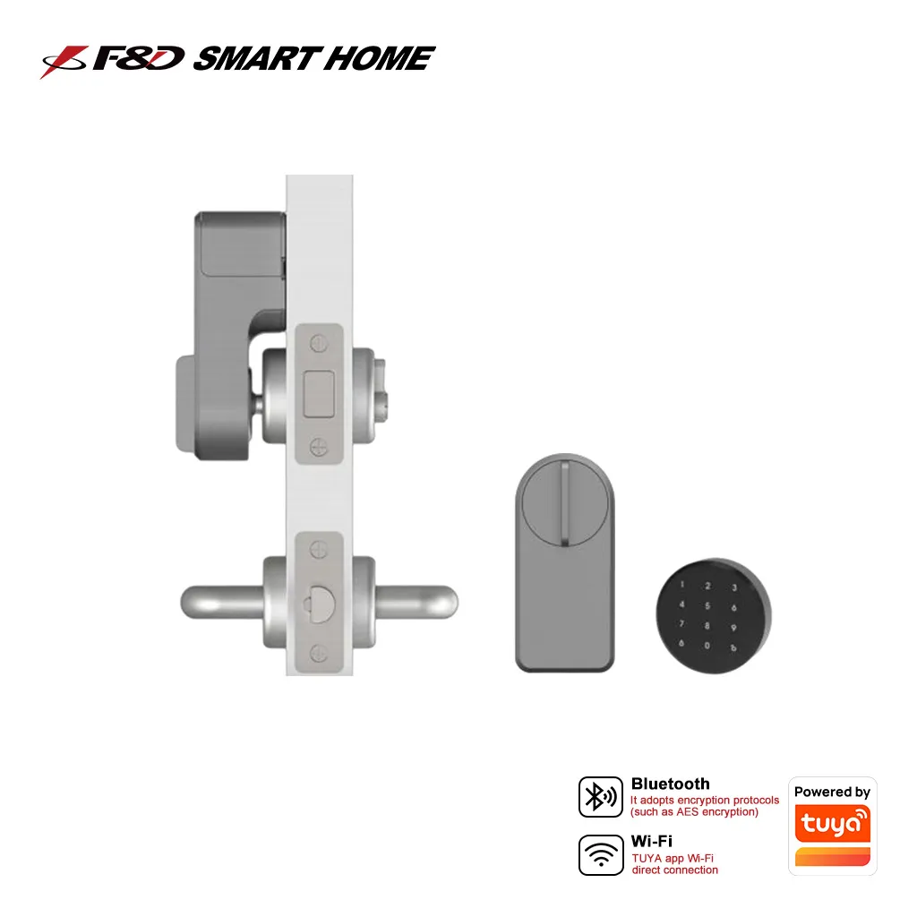 FD-ET01 Smart Digital Lock with TUYA APP, Bluetooth, Passcode, WiFi, Keyless Entry – Minimalist Design, OEM/ODM