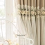 French fabric integrated relief embroidered curtains, suitable for various room types such as bedrooms and living rooms