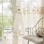 French fabric integrated relief embroidered curtains, suitable for various room types such as bedrooms and living rooms