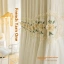 French light luxury double-layer curtains, shading new romantic lace embroidered cloth yarn integrated, suitable for living rooms, bedrooms and other room types