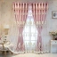 Golden Elegant atmospheric relief embroidered curtains, European-style cloth yarn double-layer blackout curtains, with embroidered white yarn, suitable for bedrooms, living rooms and other room types