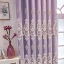European double-layer thickened purple curtains, 100% polyester fiber shading, high-end cloth yarn integrated product customization