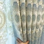 European high-end atmospheric chenille embroidered curtains, living room custom bedroom floor-to-ceiling windows, thickened gauze curtains, finished products