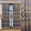 European high-end atmospheric chenille embroidered curtains, living room custom bedroom floor-to-ceiling windows, thickened gauze curtains, finished products