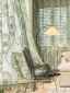 French white gauze curtains, white lace mesh, modern simple living room bedroom balcony gauze curtains