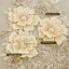 1 piece of elegant relief white yarn, classic European embroidered flower relief yarn, window decorative curtain, suitable for bedrooms, living rooms and other room types