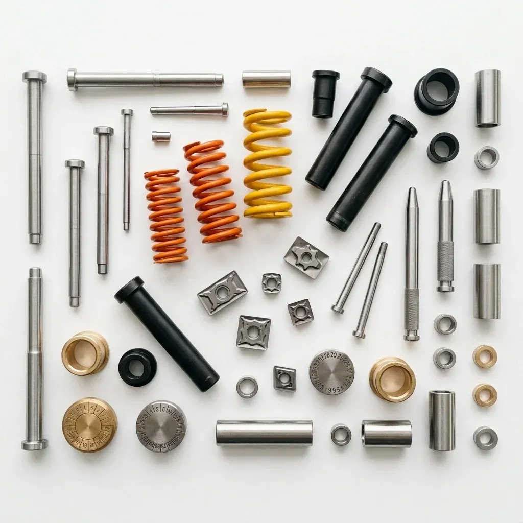 Precision mold components and measuring tools