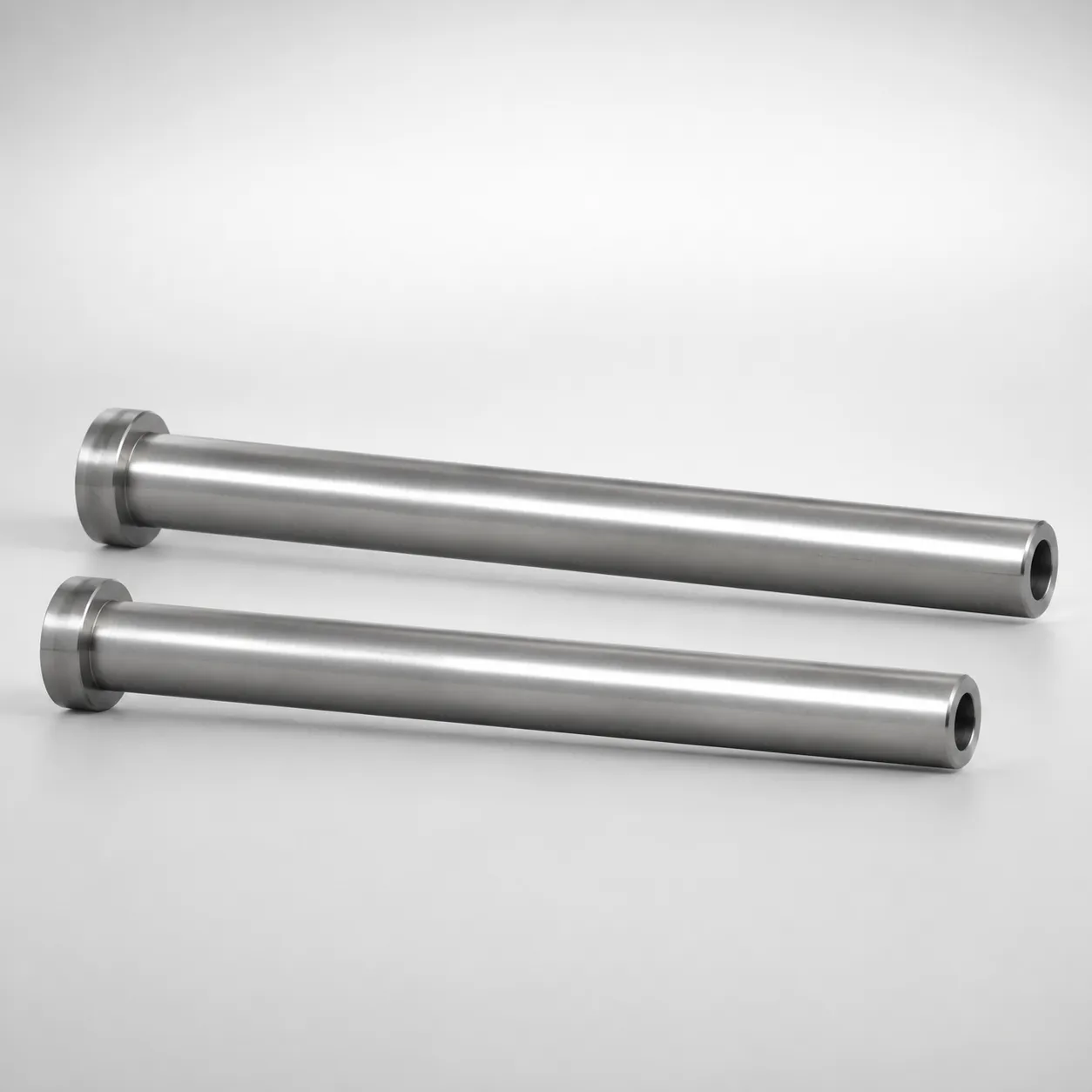 SKD61 Steel Nitrided Straight Ejector Sleeves - H13 Type Flat T4