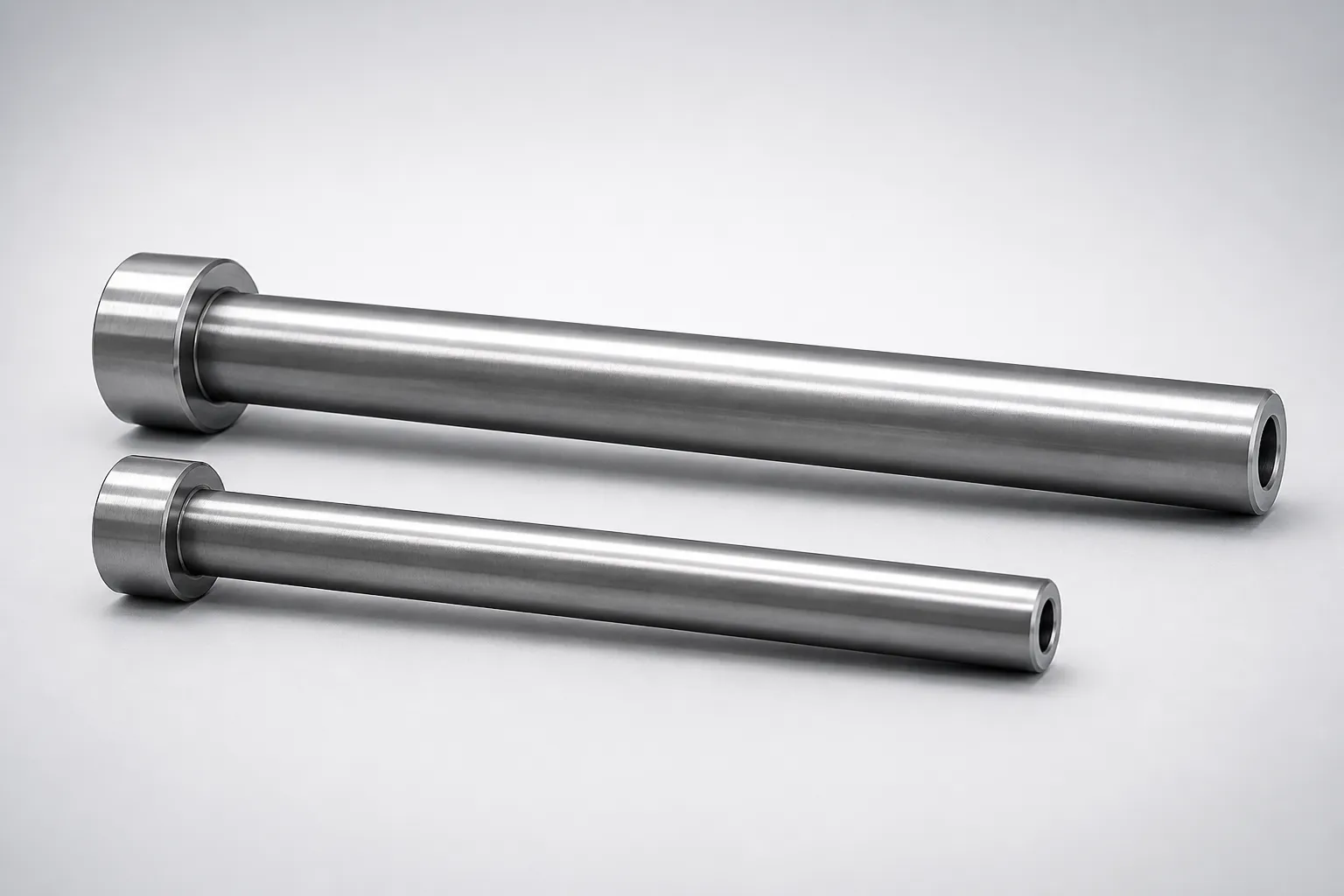 JIS Standard SKD61 Steel Nitrided Straight Ejector Sleeves H7 Bore