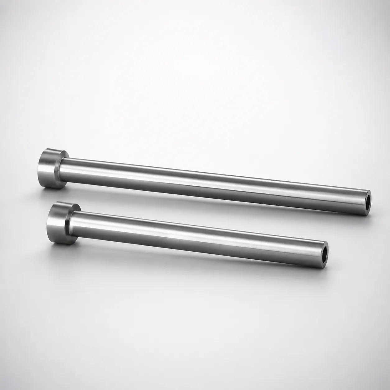 SKD61 Steel Nitrided Straight Ejector Sleeves | Type ESN Head T=4 mm