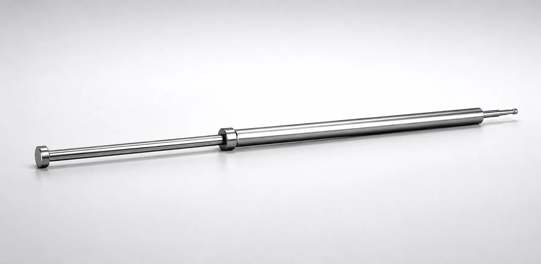 SKH51 Steel Gas Release Straight Ejector Core Pins Flat-Sided