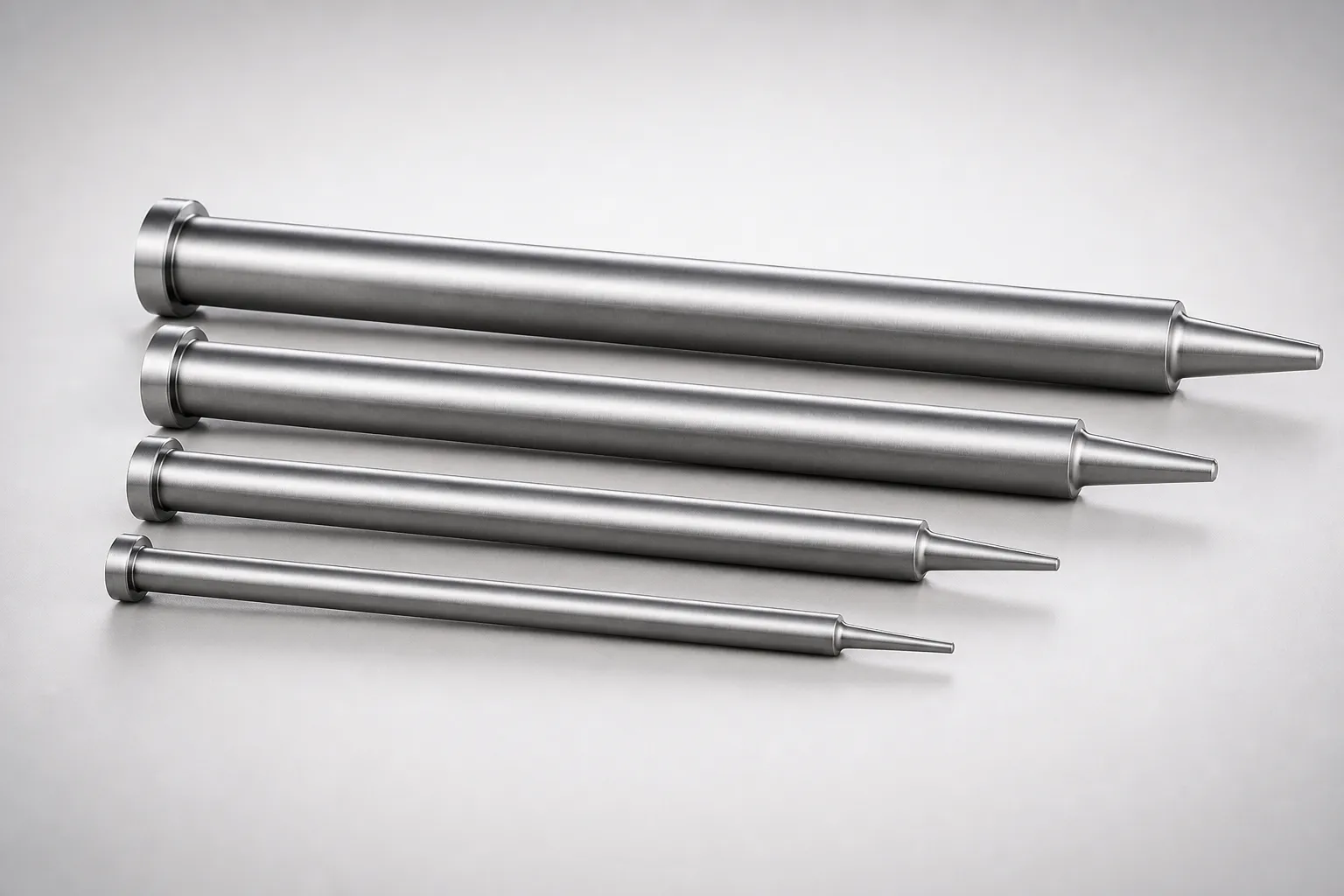 Hardened Steel One-Step Center Pins SKD61 | 4 mm Head