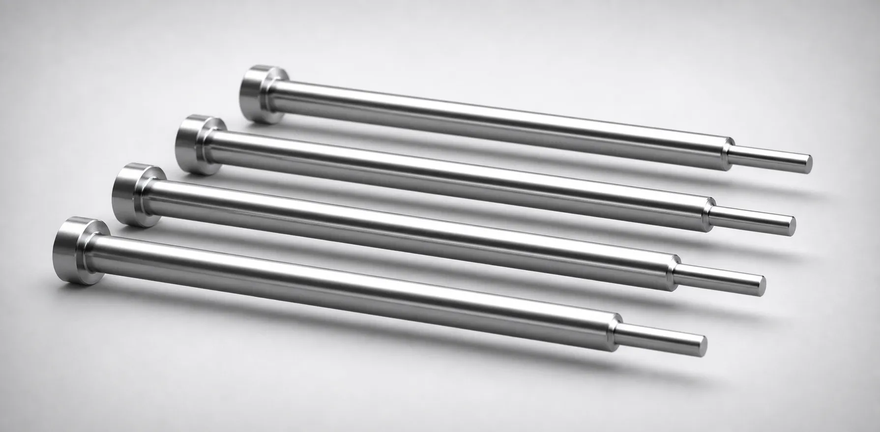 M2 Steel Taperless One-Step Center Pins