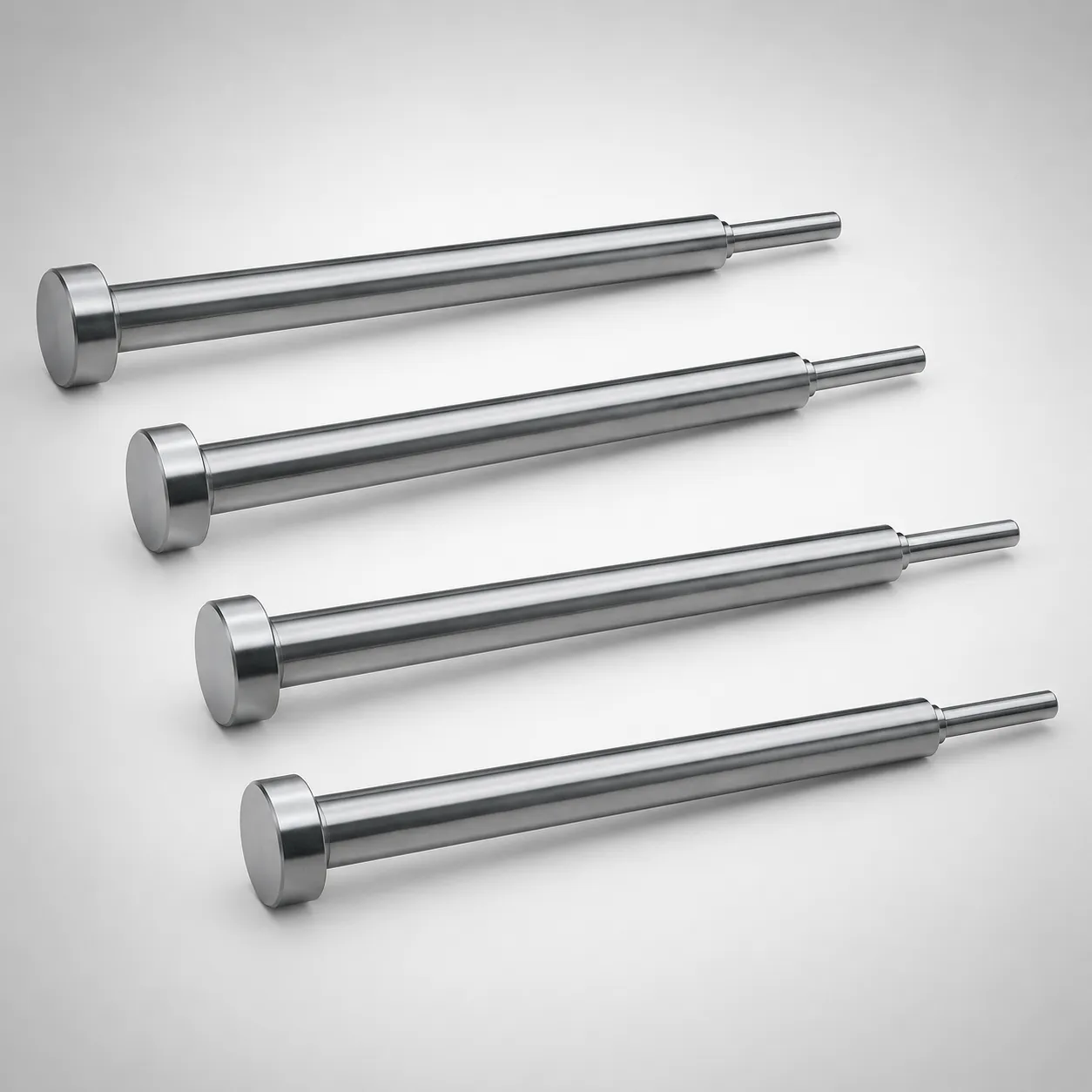 SKD61 Steel Nitride Taperless One-Step Center Pins