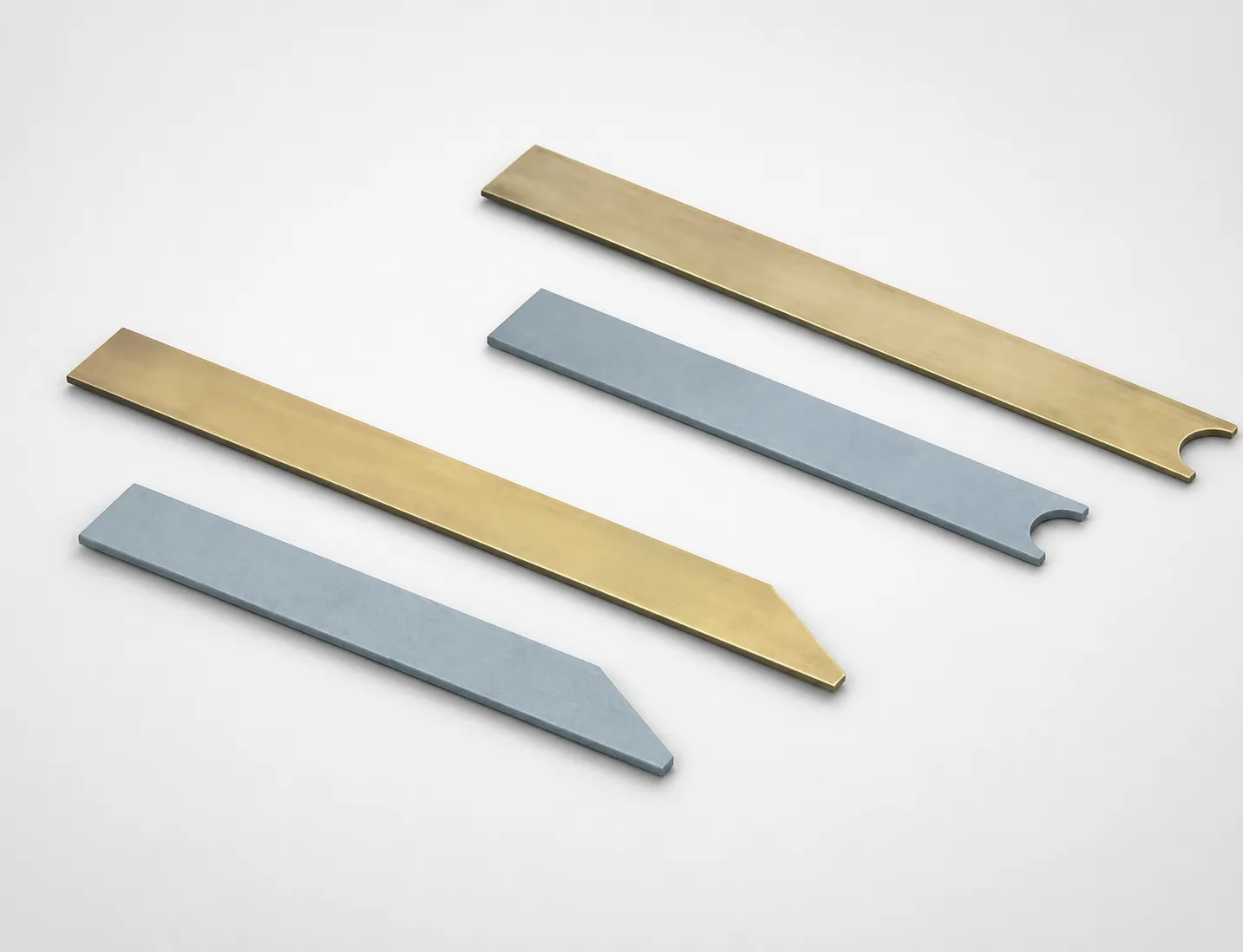 cooling baffles - Brass, Radius Cut