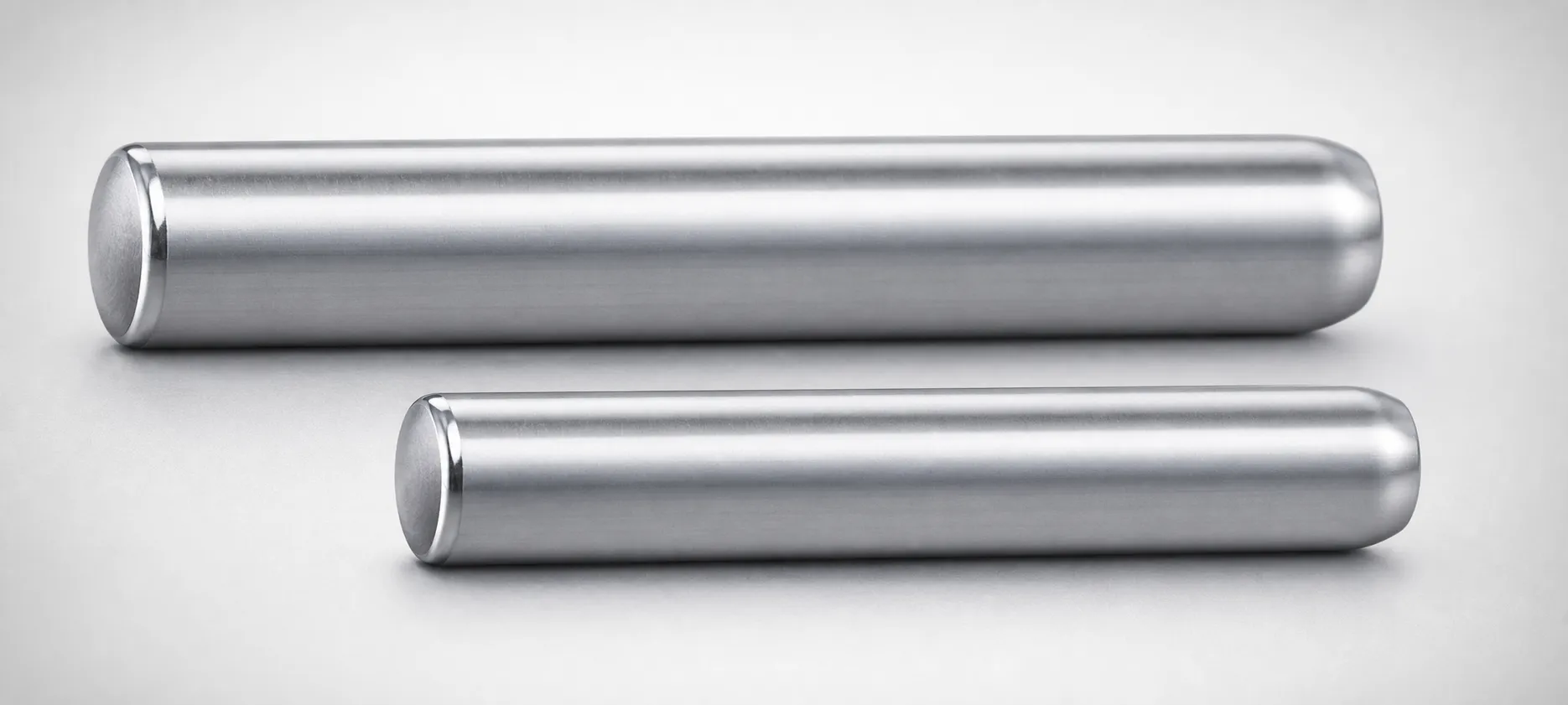 52100 Bearing Steel Tapped Straight Dowel Pins — h7 Tolerance