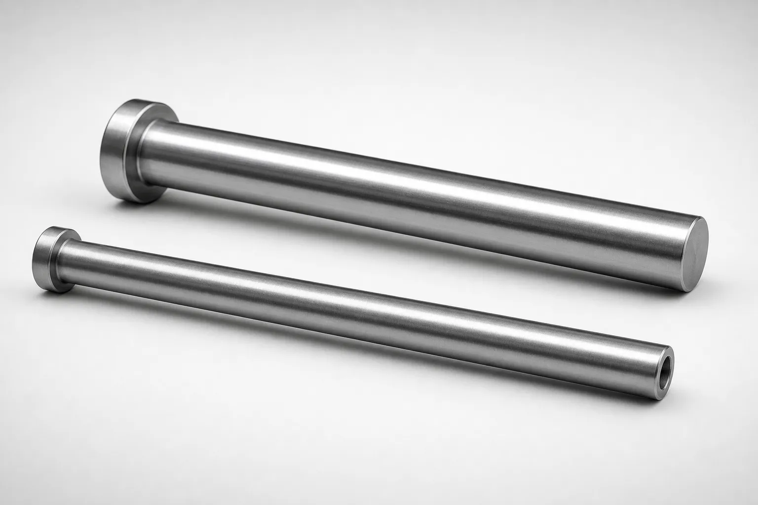 SKH51 Steel Straight Ejector Sleeve Tapered Head T=4 mm