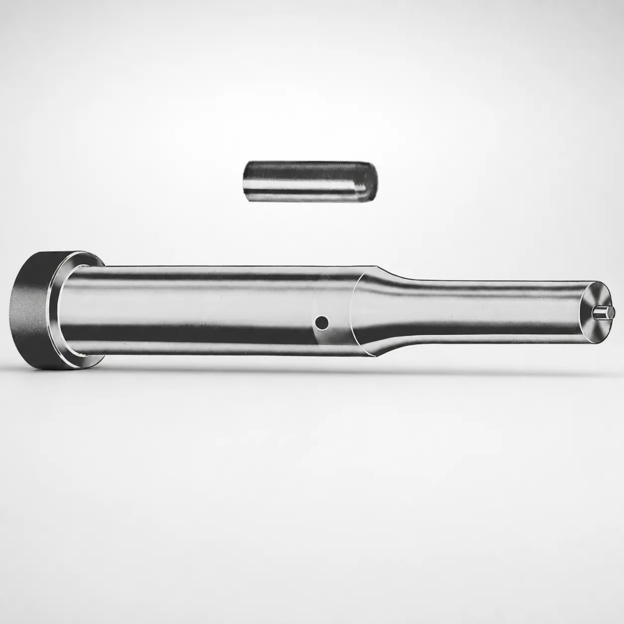 Center Dowel Ejector Punches - Metric, XCDP Coating | Dayton LAMINA Standard Part Code