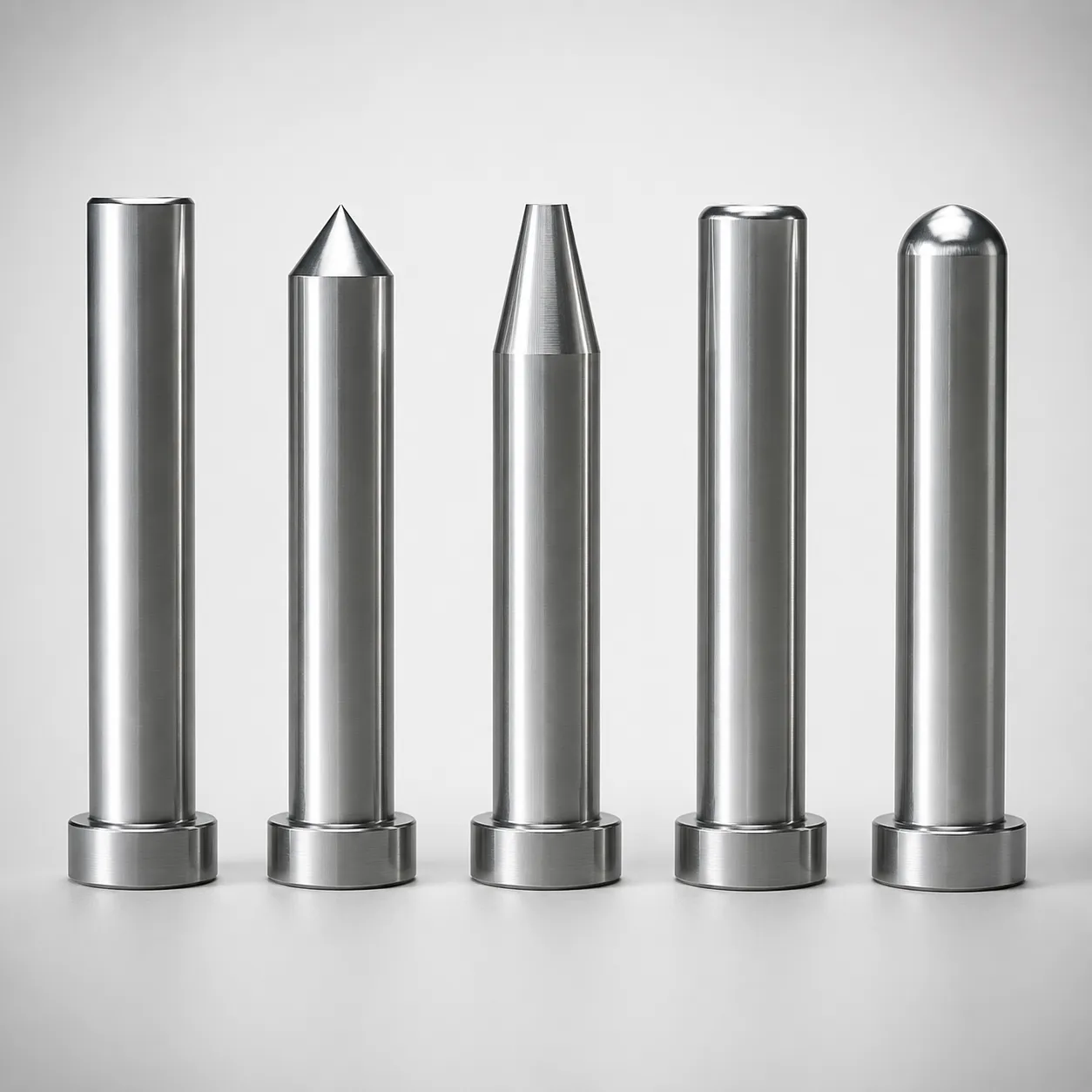 Precision Straight Core Pins with Tip Processed | 