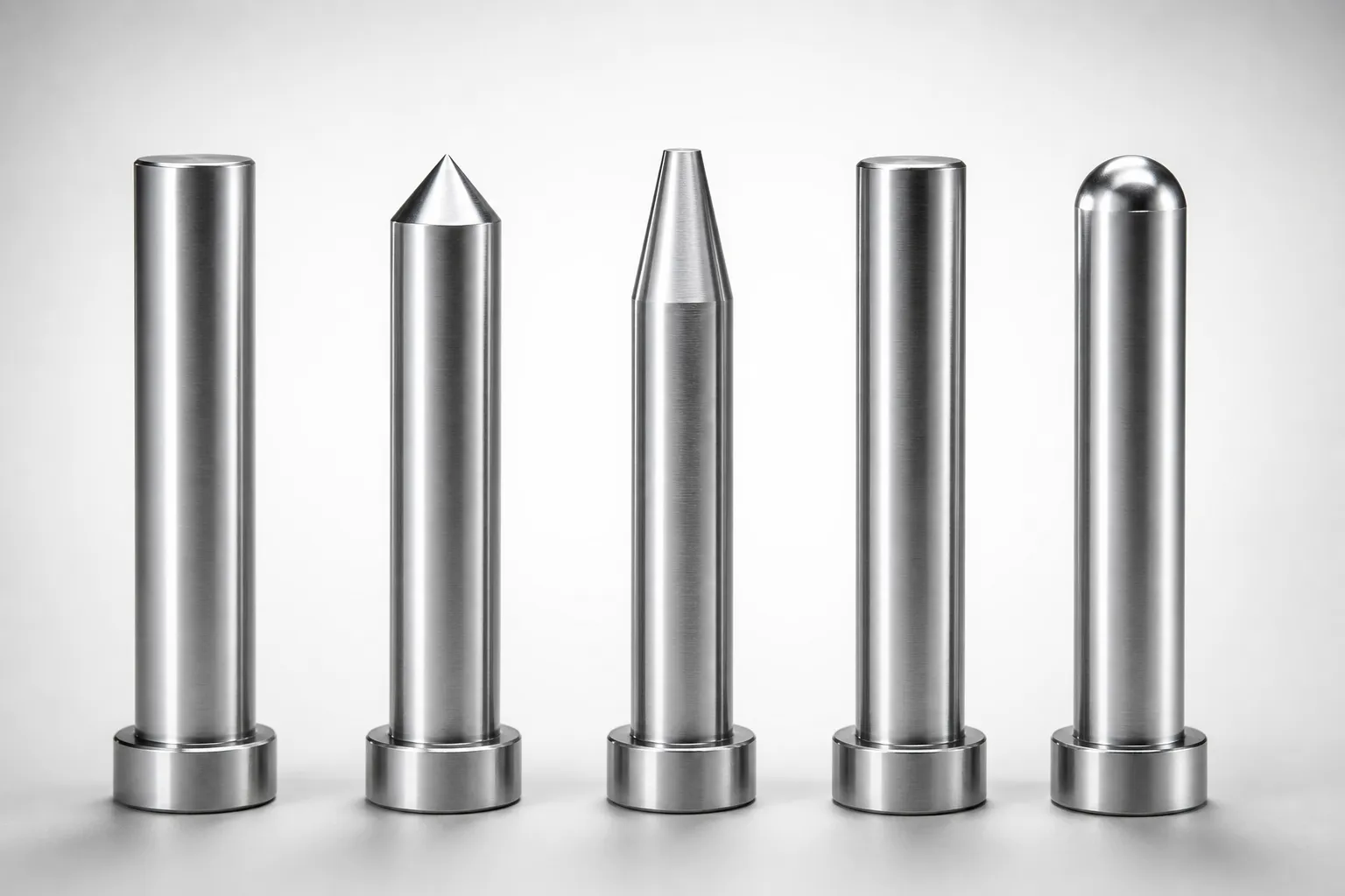 JIS Standard Straight Core Pins with Tip Processed