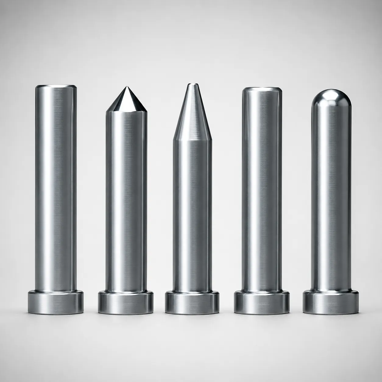 JIS Standard Straight Core Pins with Tip Processed