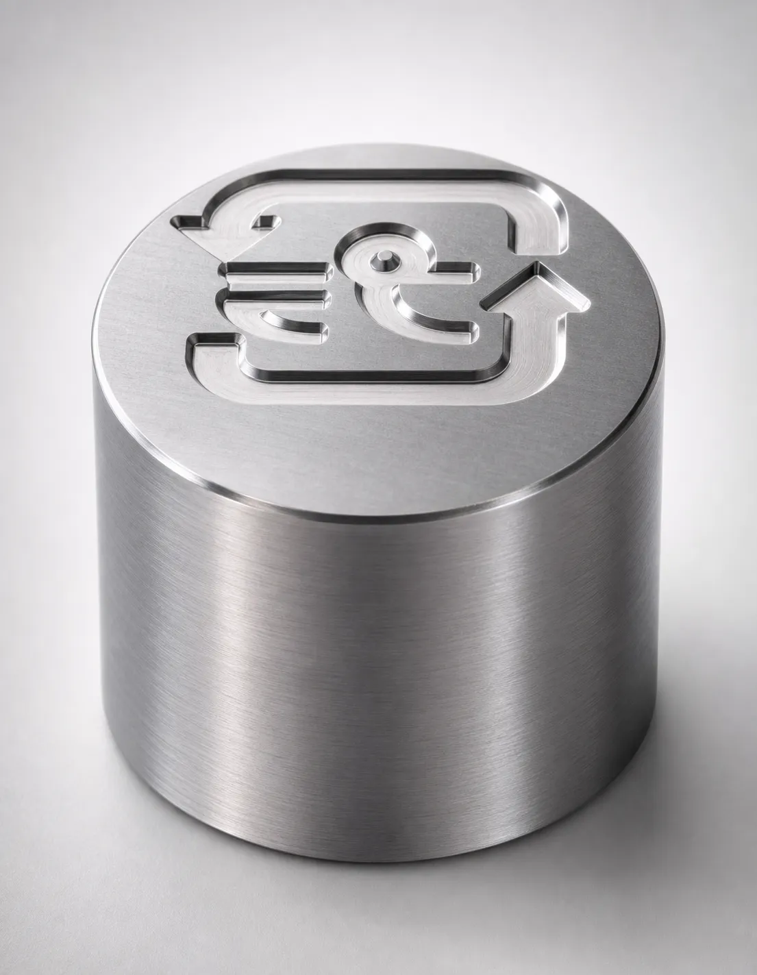 Engraved Recycle Mark Pins for Plastic Packaging