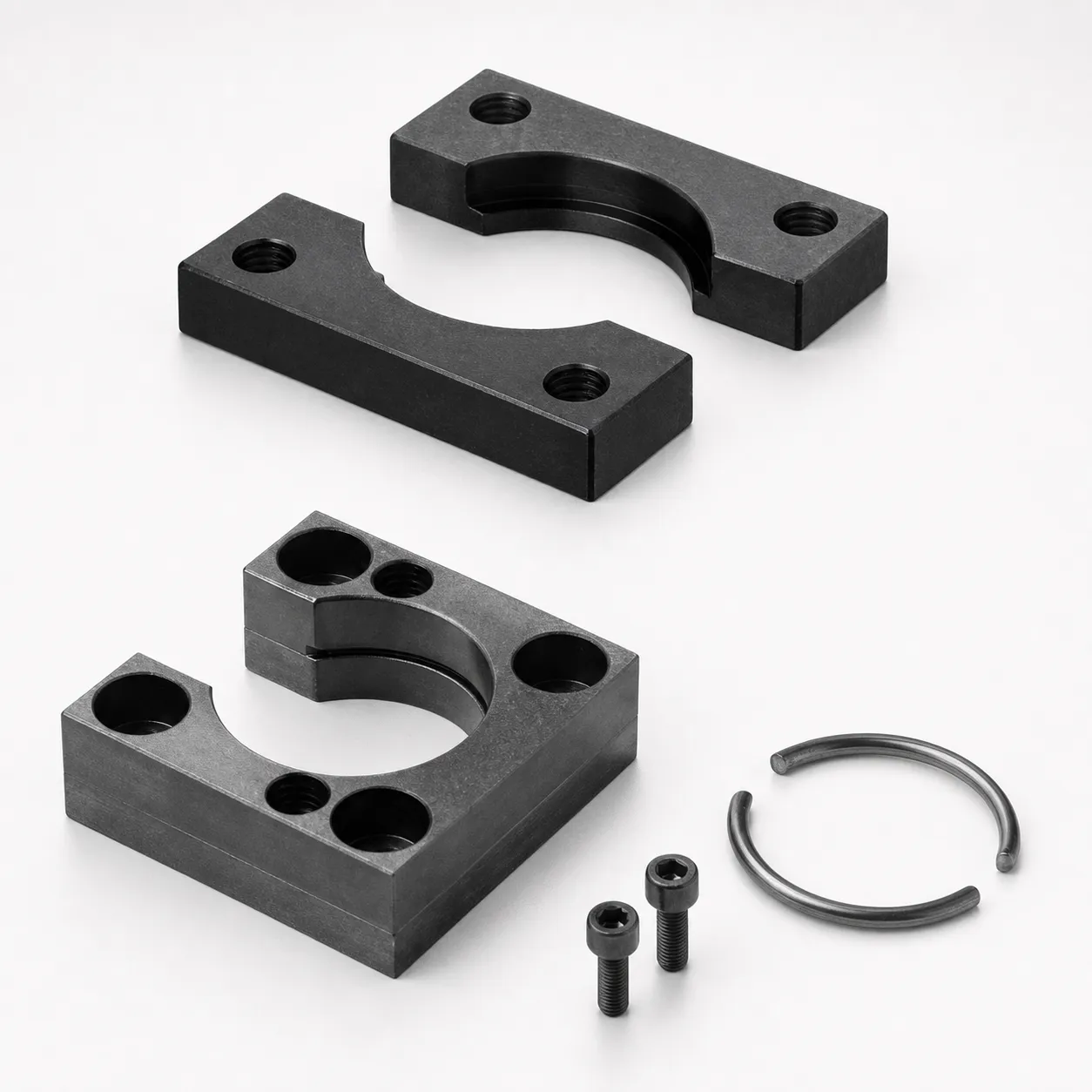 Gas Spring Lower Groove Mounting Plate | Plates Only | Mount for Relevant Gas Springs