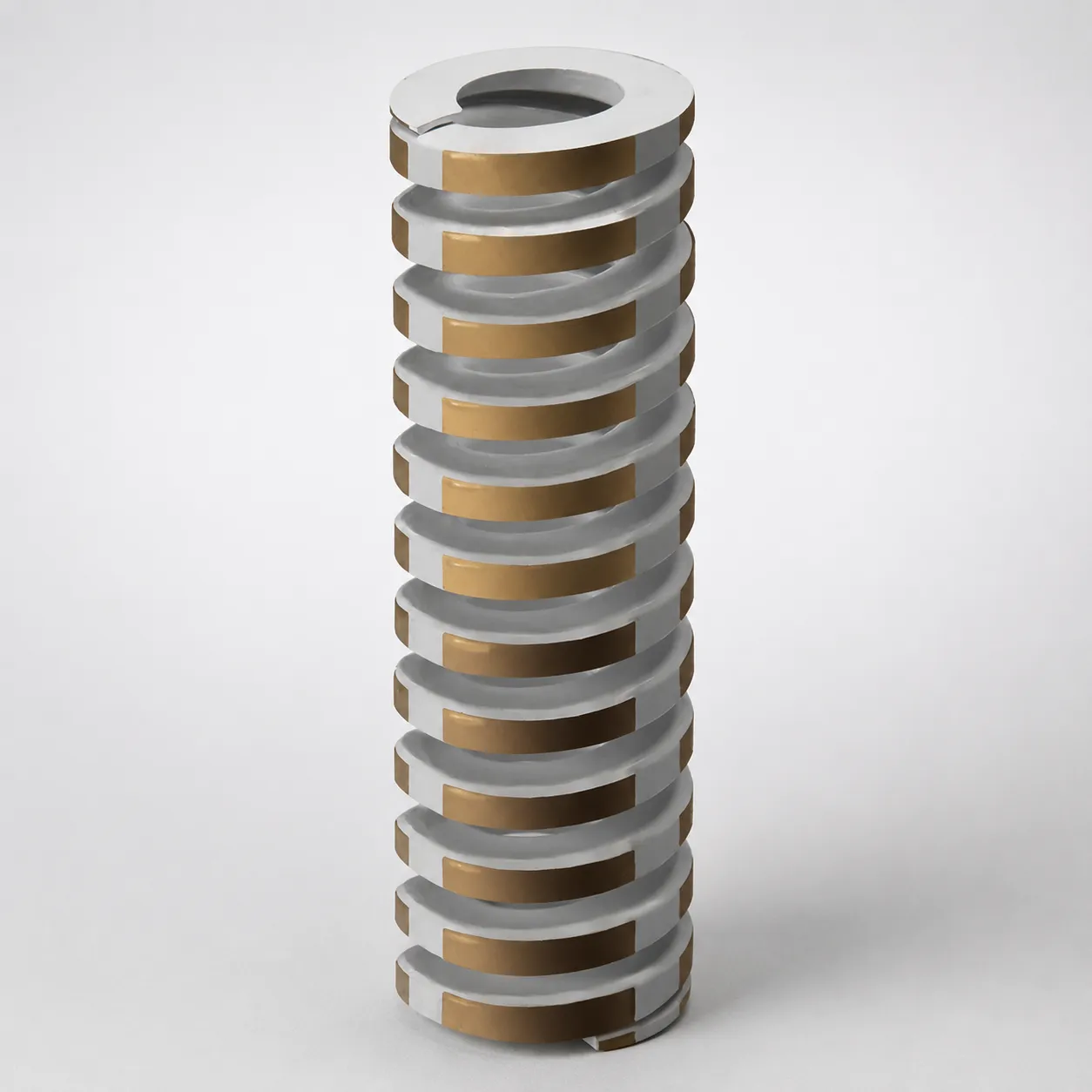 Heavy Duty Die Spring 28% Deflection, Chrome Silicon, Inch | Lamina Supply