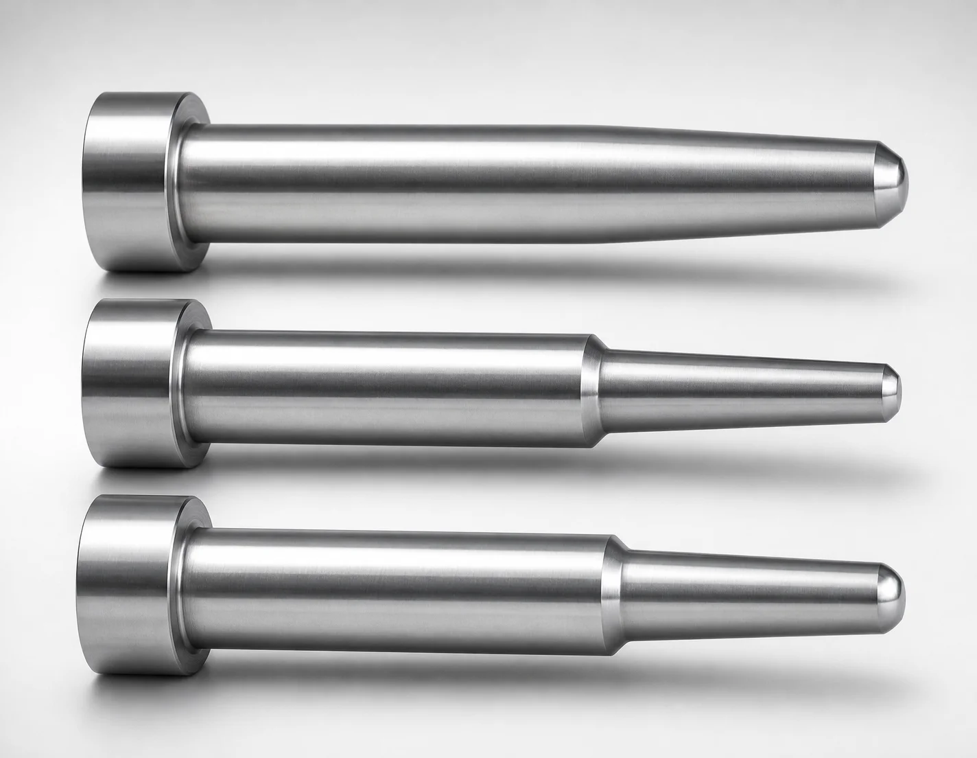 JIS Standard SKH51 Steel One-Step Core Pins - No Second Step