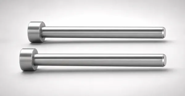 JIS Standard Precision Tip Short One-Step Core Pins