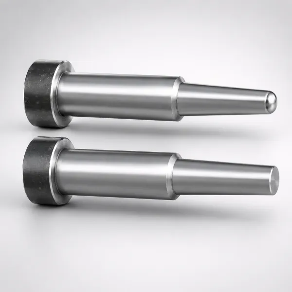 JIS Standard Steel One-Step Core Pins Tip Lapped