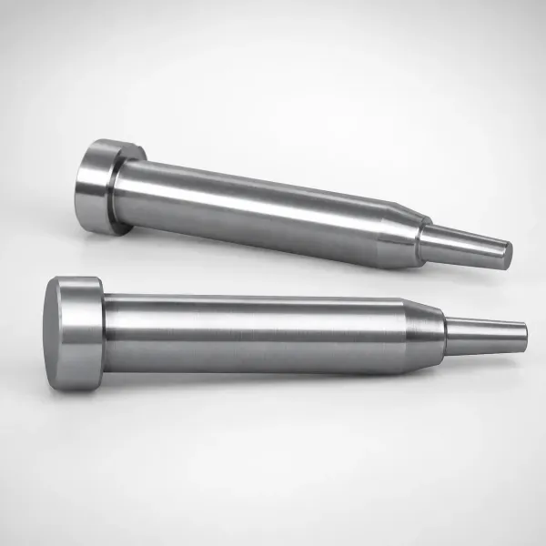 JIS Standard Steel Two-Step Core Pins Flat-Sided