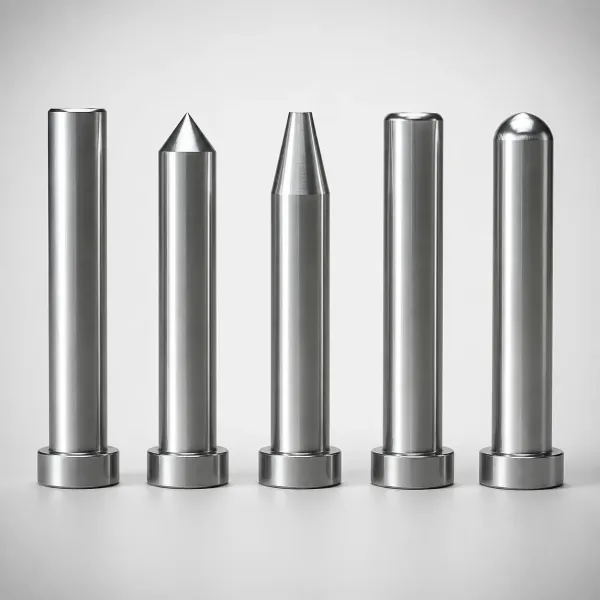 SKH51 Steel Tip-Processed Extra Precision Straight Core Pins