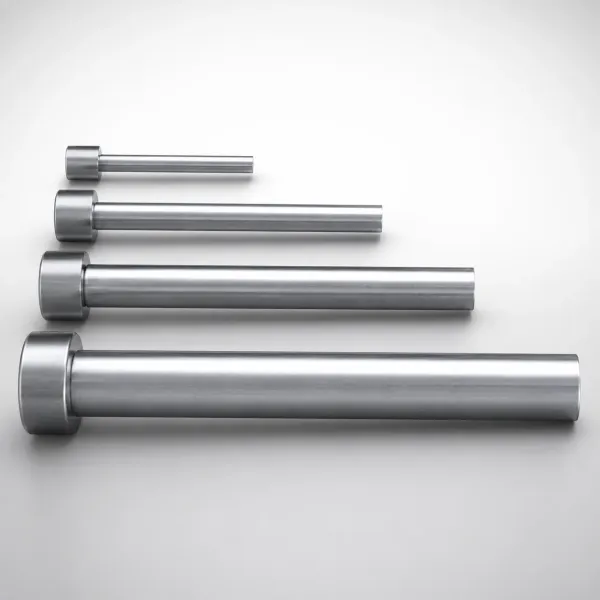 DIN Standard Steel No-Tip Straight Core Pins
