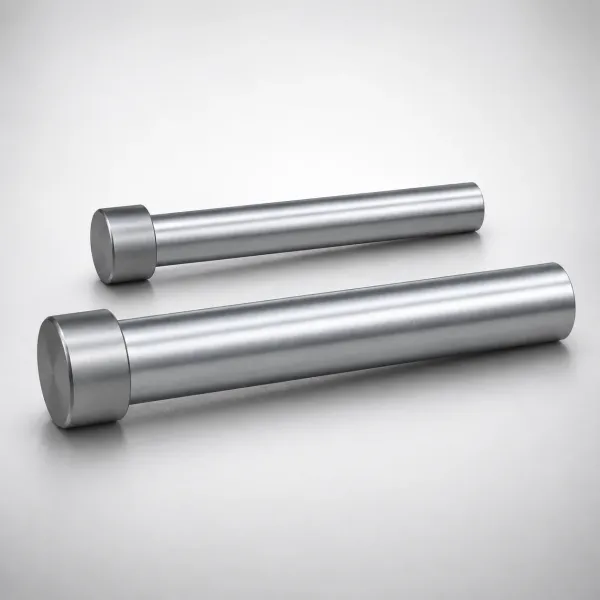 JIS Standard SKD61 Steel No Tip Straight Core Pins