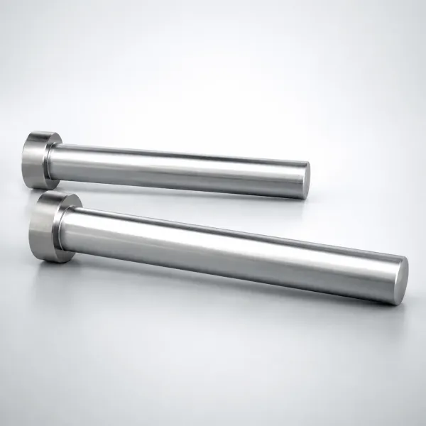 DIN Standard Hardening Steel No Tip Straight Core Pins