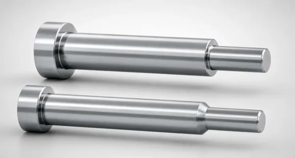 Taperless One-Step Core Pins