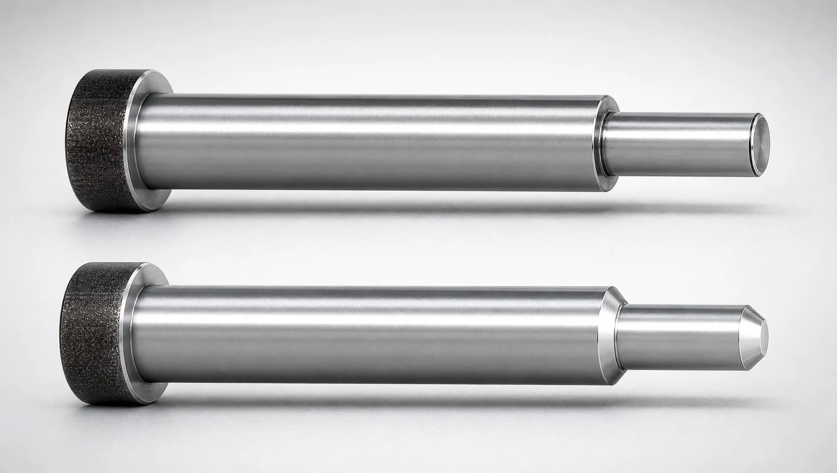 JIS Standard Hardened Steel Taperless One-Step Core Pins - Tip Lapped