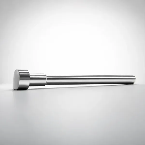 JIS Standard SKH51 Steel D-Shaped Ejector Pins | Precision Stepped Option