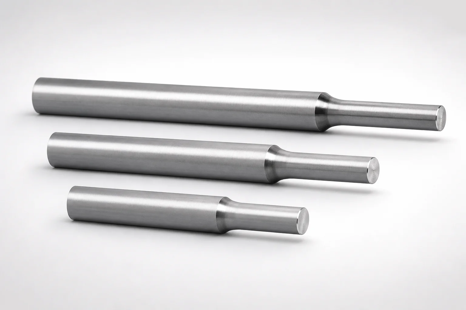 JIS Standard SKH51 Steel Stepped Ejector Pins with Engraving