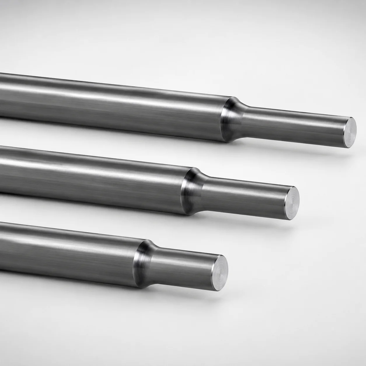 JIS Standard SKD61 Steel Stepped Ejector Pins with Concave Engraving