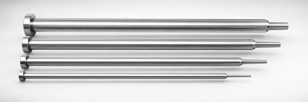 JIS Standard SKH51 Steel One-Step Center Pins